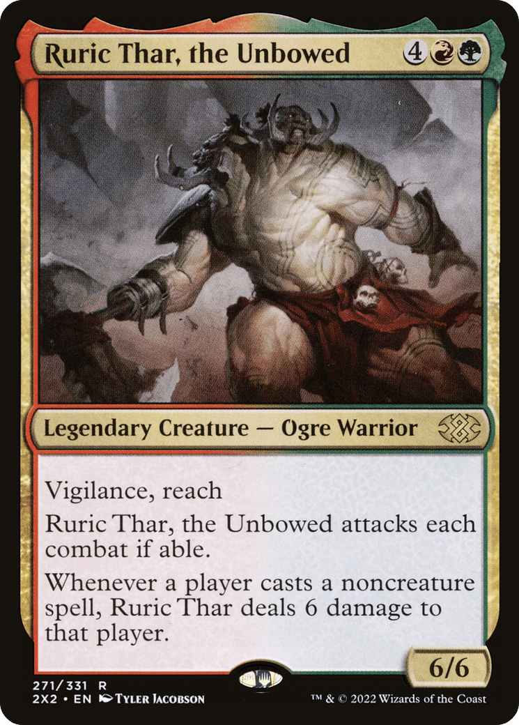 Ruric Thar, the Unbowed [Double Masters 2022] Foil