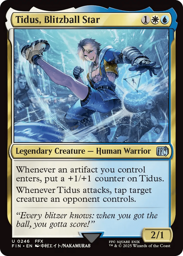 Tidus, Blitzball Star (246) [FINAL FANTASY]  Foil