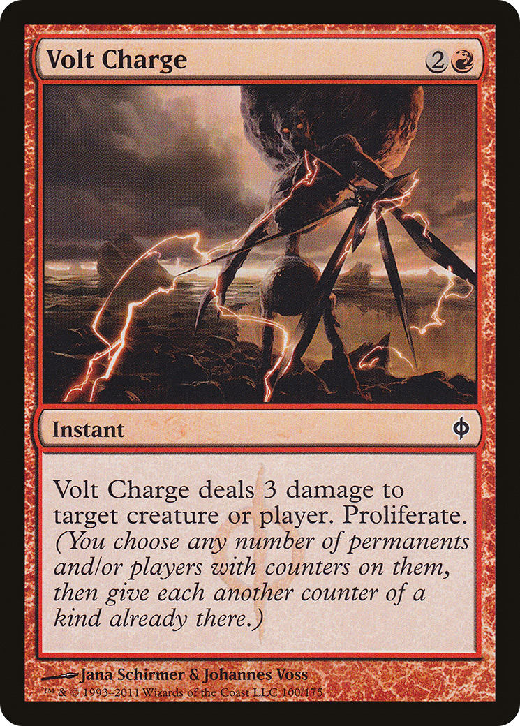 Volt Charge [New Phyrexia] Foil