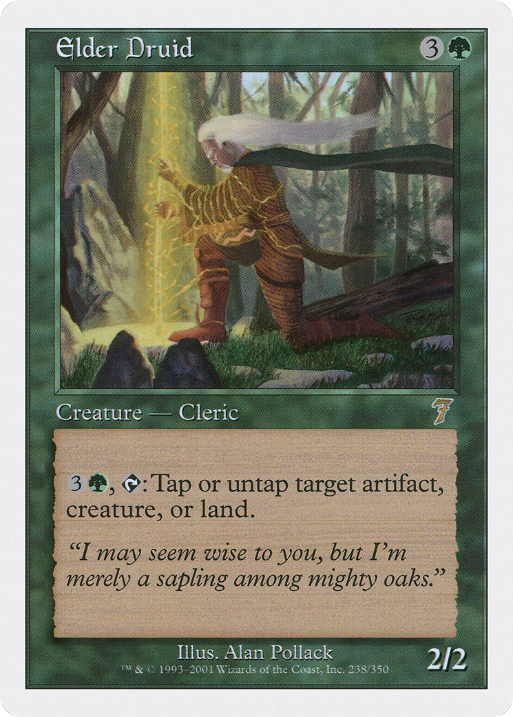 Elder Druid [Seventh Edition] Foil