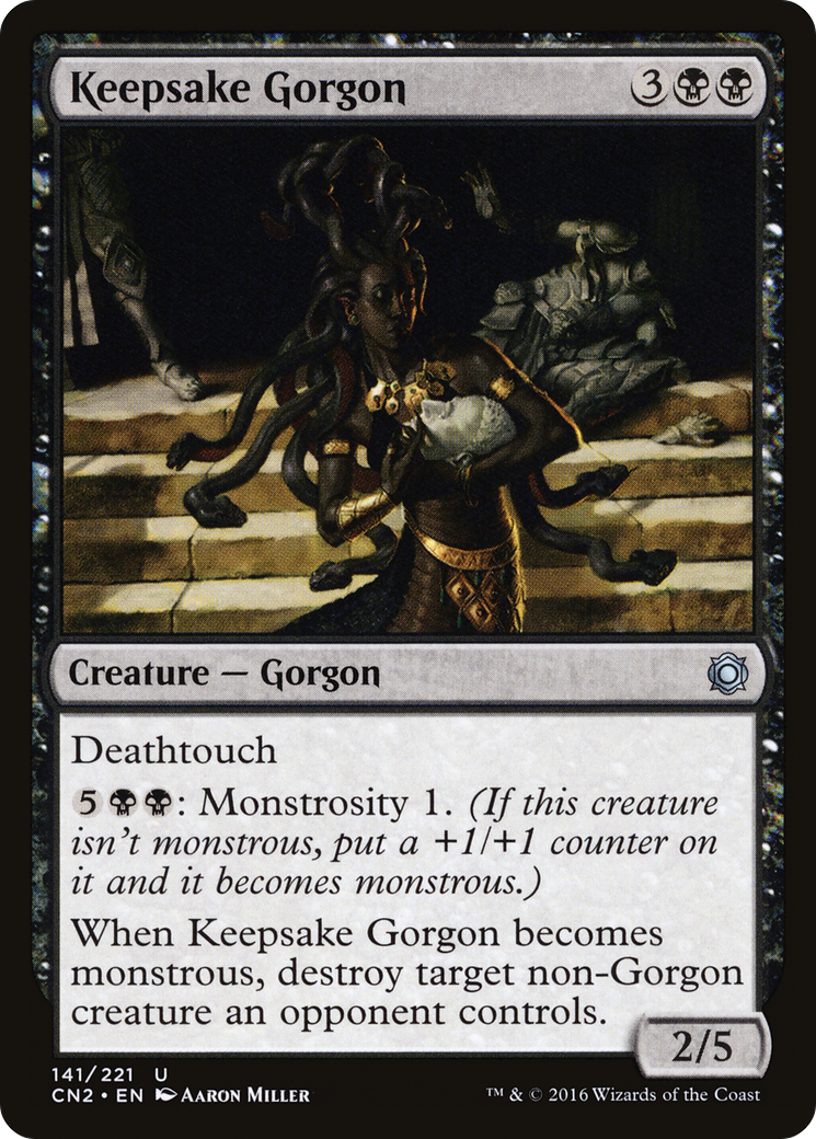 Keepsake Gorgon [Conspiracy: Take the Crown] Foil