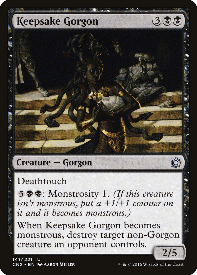 Keepsake Gorgon [Conspiracy: Take the Crown] Foil