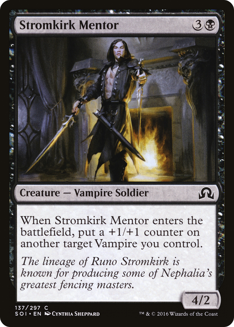 Stromkirk Mentor [Shadows over Innistrad] Foil