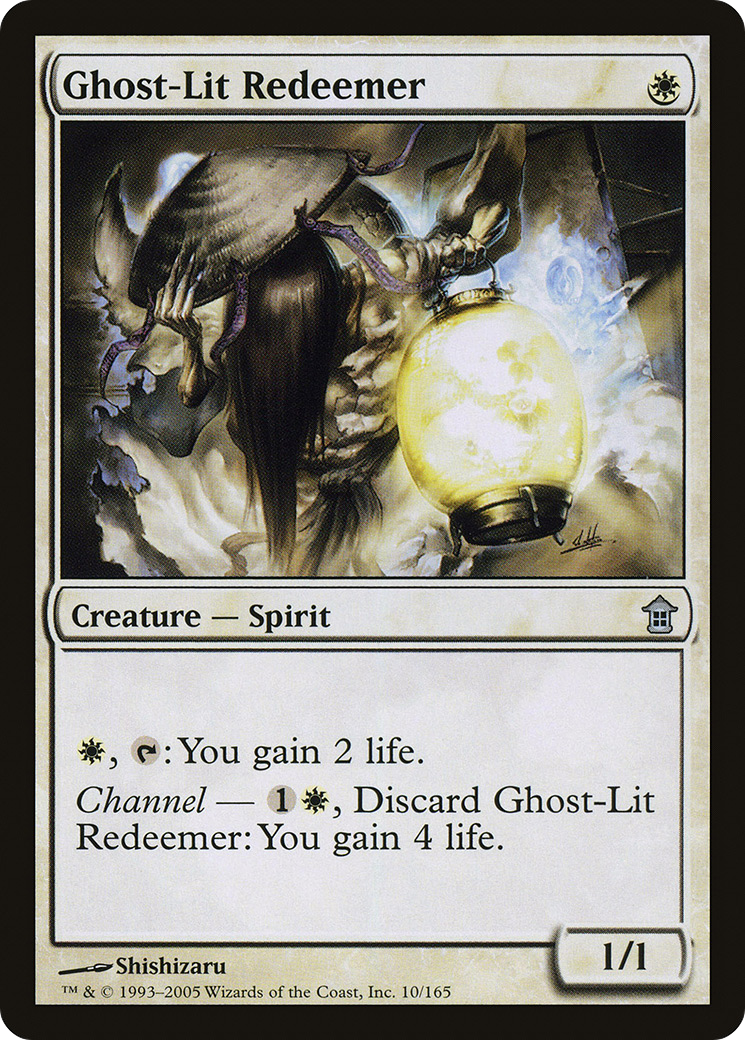 Ghost-Lit Redeemer [Saviors of Kamigawa] Foil