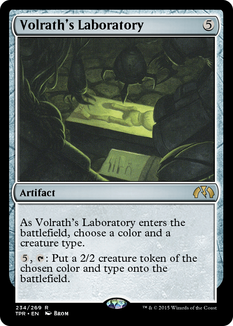 Volrath's Laboratory (TPR-234) - Tempest Remastered Foil