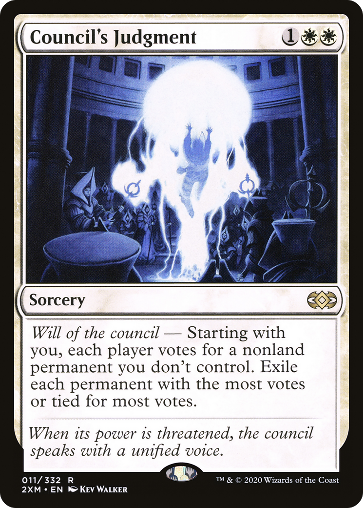 Council's Judgment [Double Masters] Foil