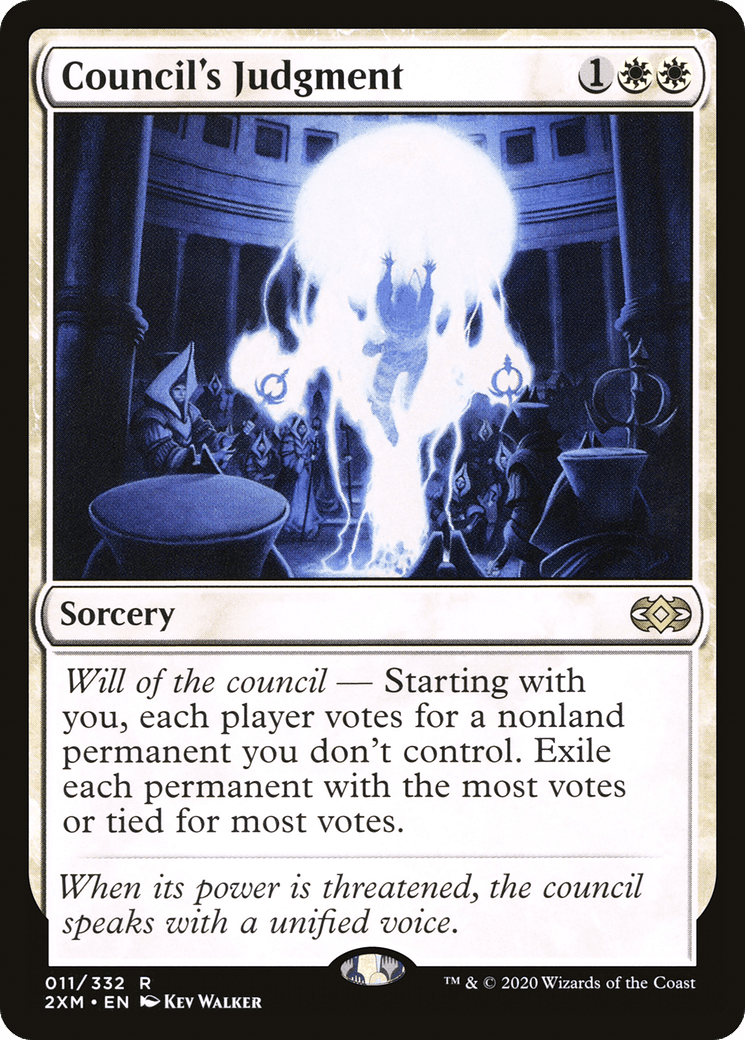 Council's Judgment [Double Masters] Foil