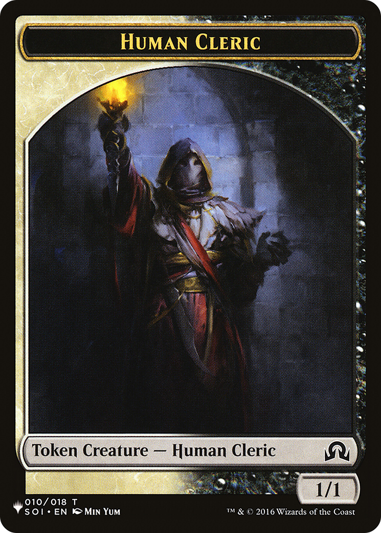 Human Cleric |  (TSOI-10) [The List]