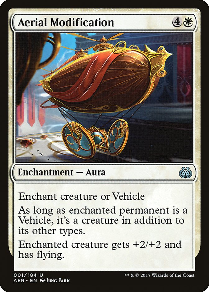 Aerial Modification 1/184 (Aether Revolt)  - Foil