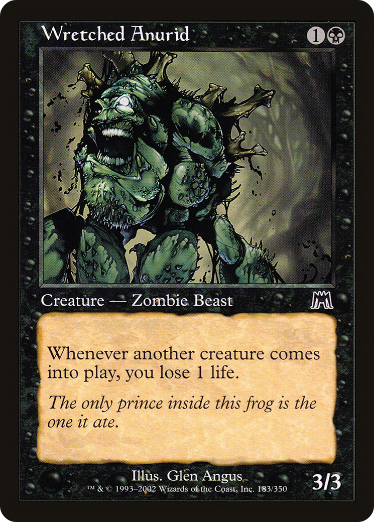 Wretched Anurid [Onslaught] Foil