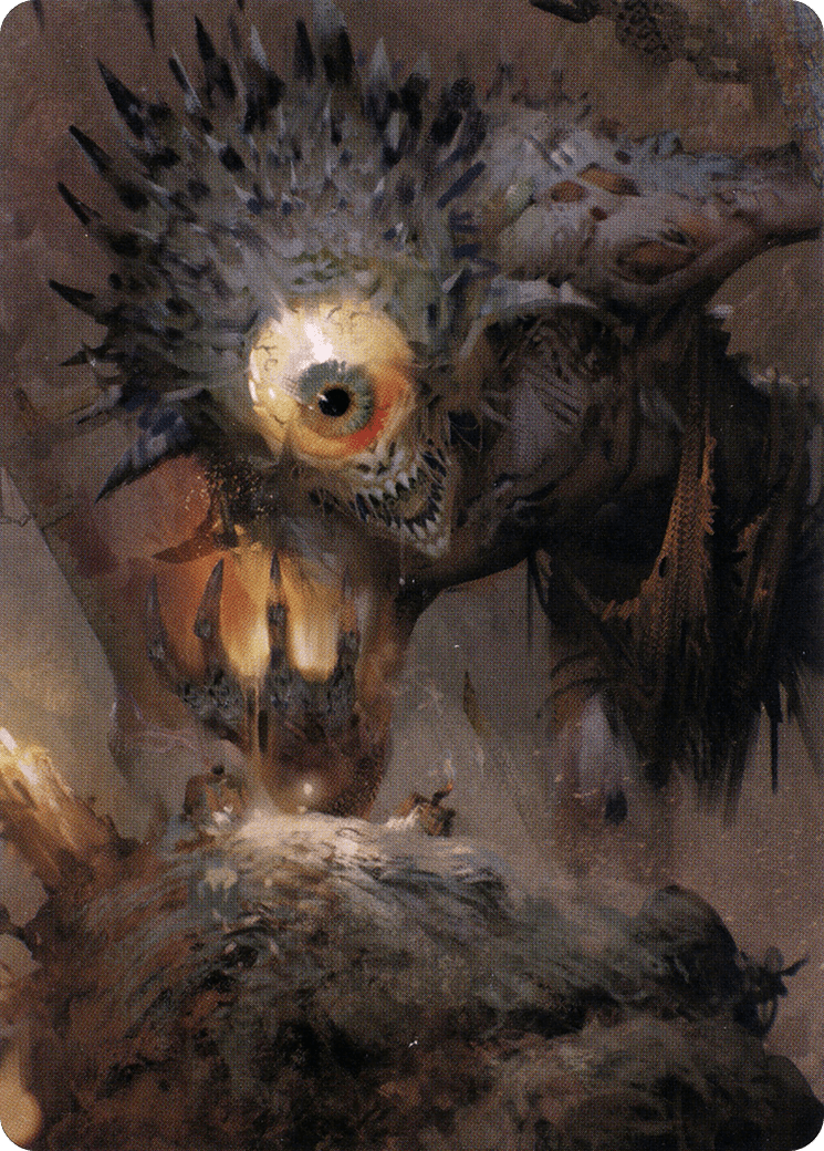 Nothic // Nothic (ACLB-025) - Battle for Baldur's Gate Art Series (Borderless) Foil