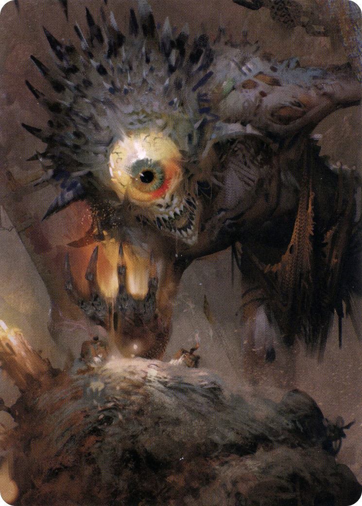 Nothic // Nothic (ACLB-025) - Battle for Baldur's Gate Art Series (Borderless) Foil