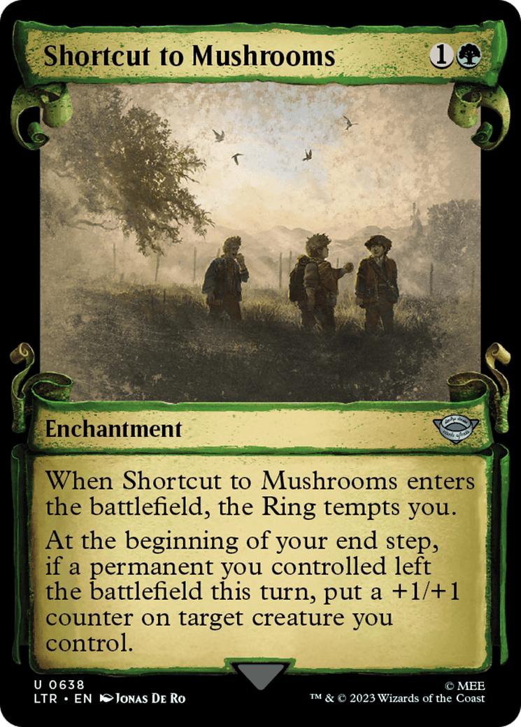 Shortcut to Mushrooms [The Lord of the Rings: Tales of Middle-Earth Showcase Scrolls] Foil