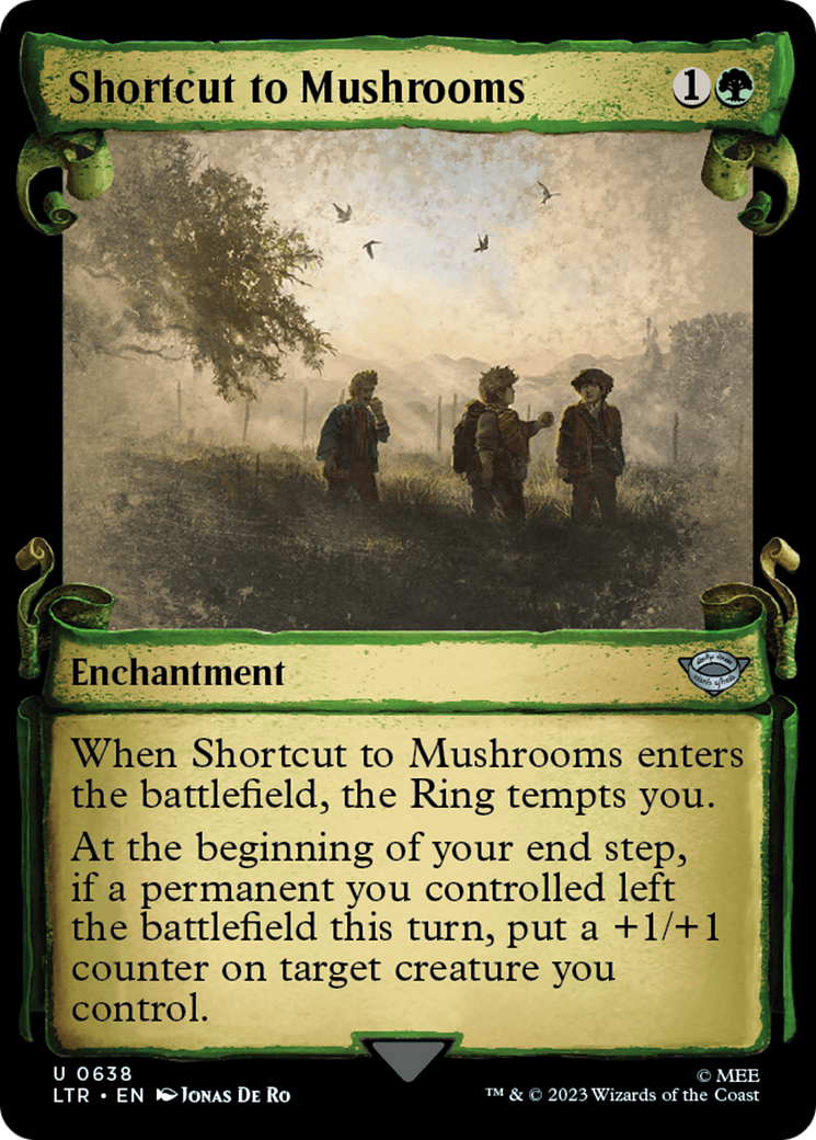 Shortcut to Mushrooms [The Lord of the Rings: Tales of Middle-Earth Showcase Scrolls] Foil