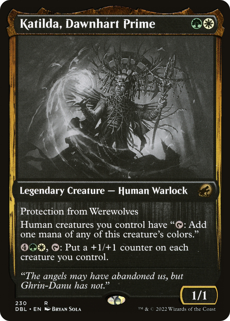 Katilda, Dawnhart Prime [Innistrad: Double Feature] Foil