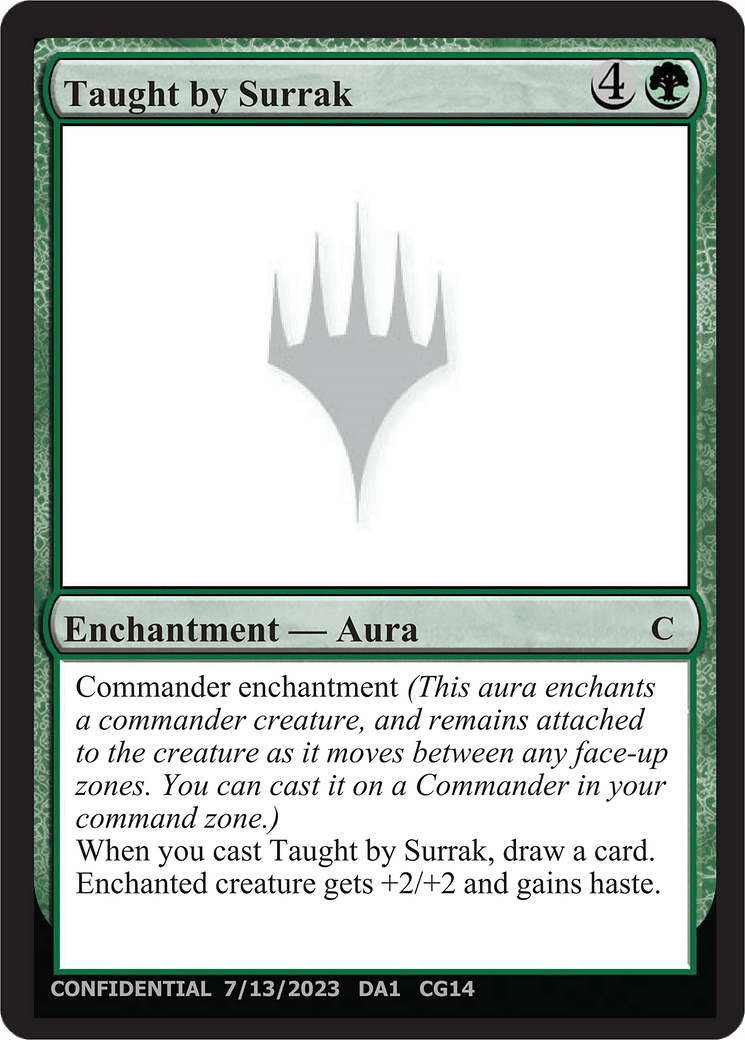 Taught by Surrak (DA1-CG14) - Unknown Event