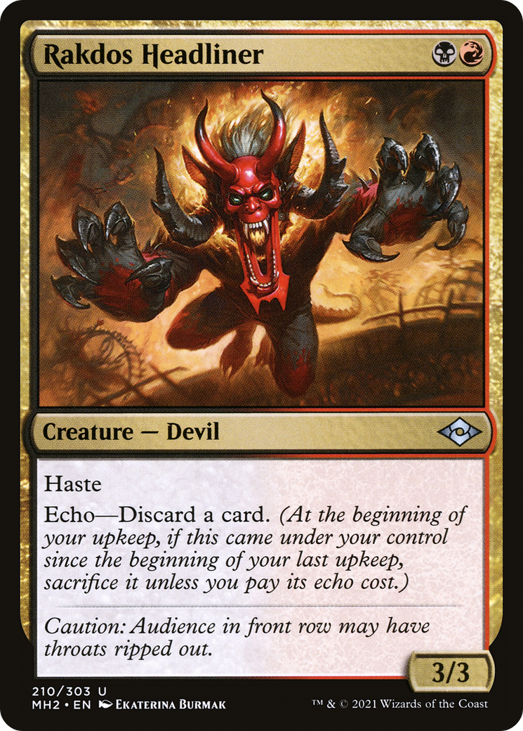 Rakdos Headliner [Modern Horizons 2]