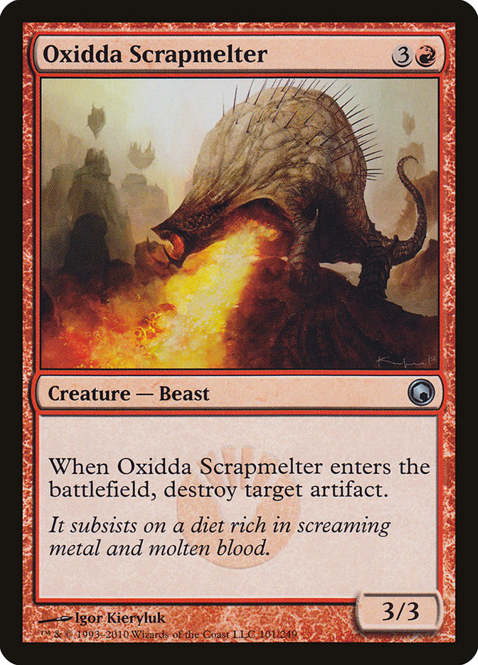 Oxidda Scrapmelter 101/249 (Scars of Mirrodin) 