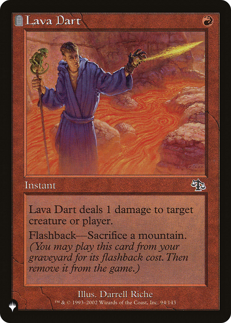 Lava Dart |  (JUD-94) [The List]