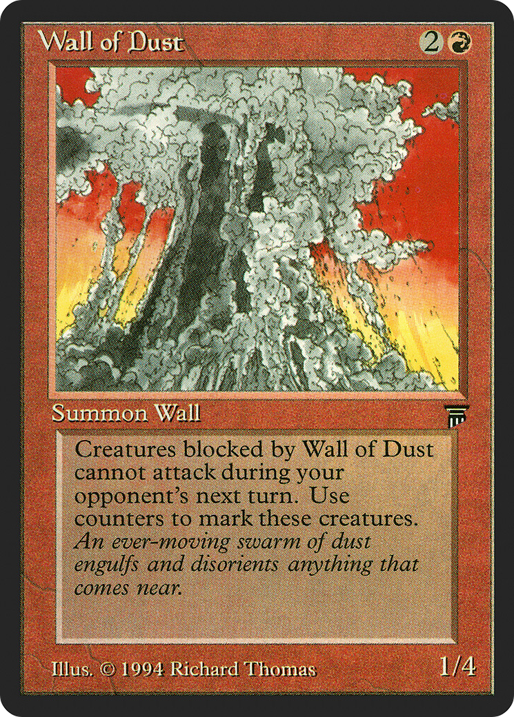 Wall of Dust (LEG-168) - Legends