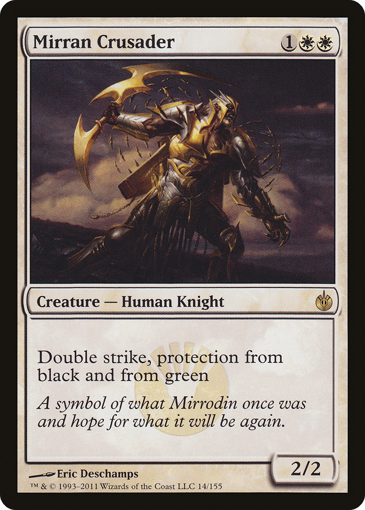 Mirran Crusader [Mirrodin Besieged] Foil