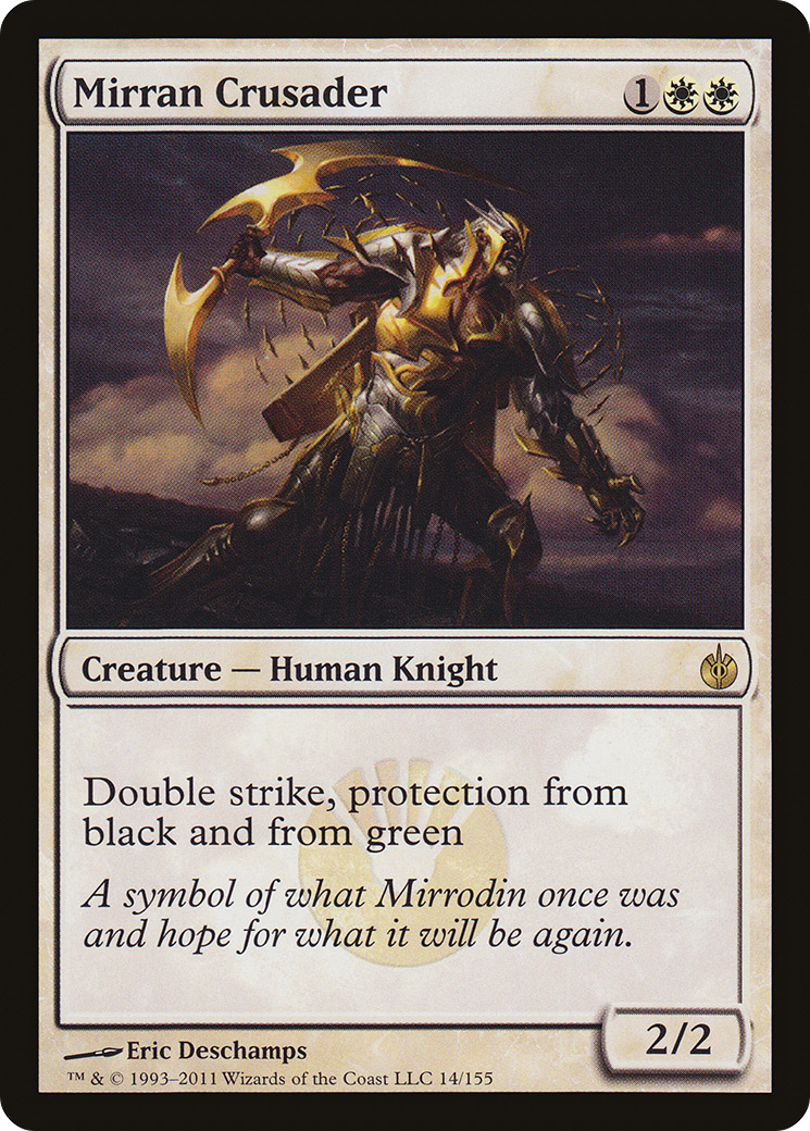 Mirran Crusader [Mirrodin Besieged] Foil