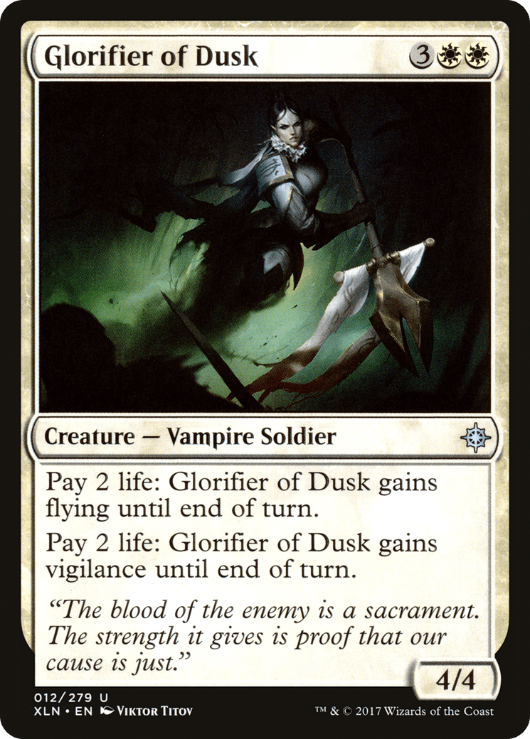Glorifier of Dusk [Ixalan] Foil