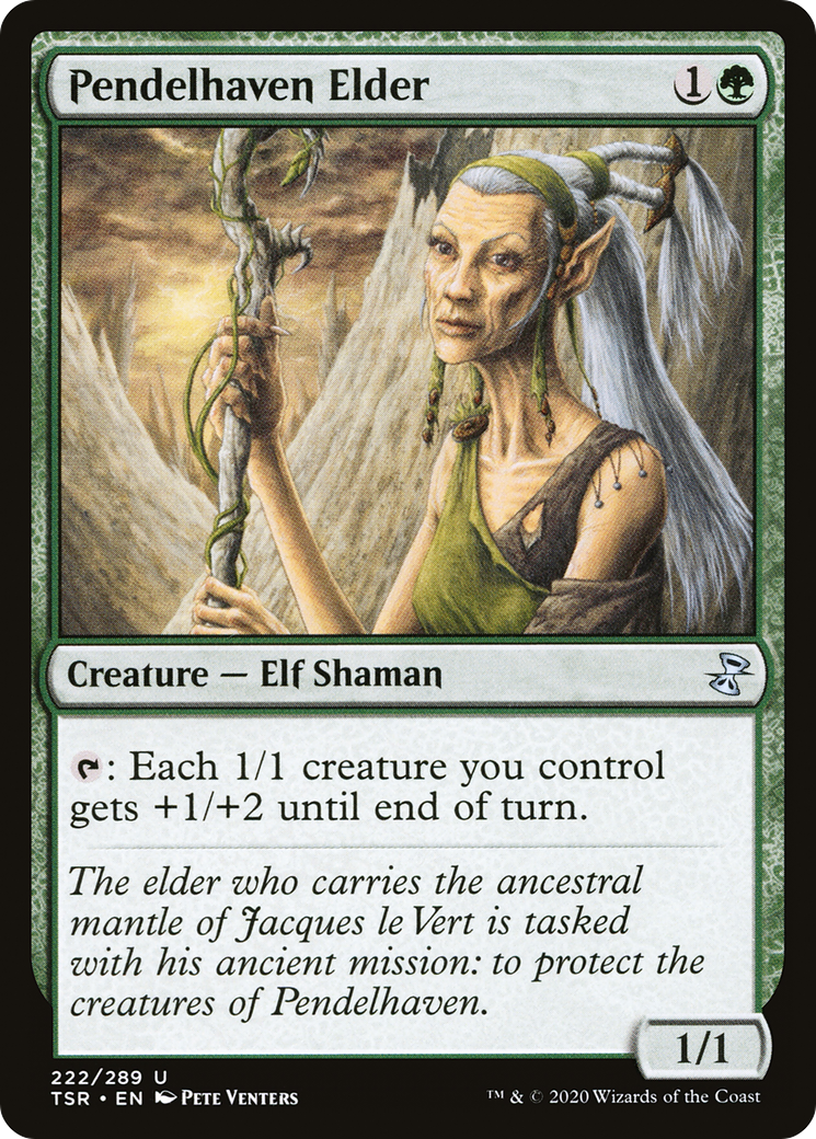 Pendelhaven Elder [Time Spiral Remastered] Foil