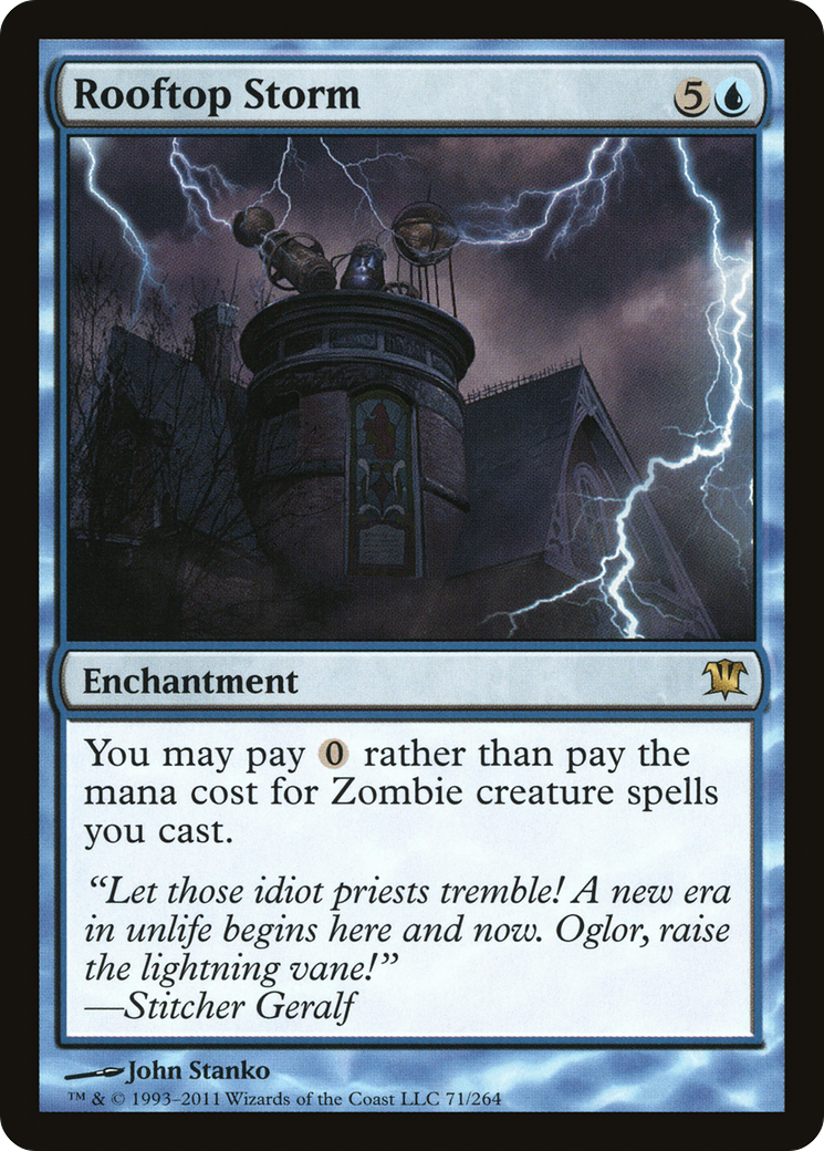 Rooftop Storm [Innistrad] Foil
