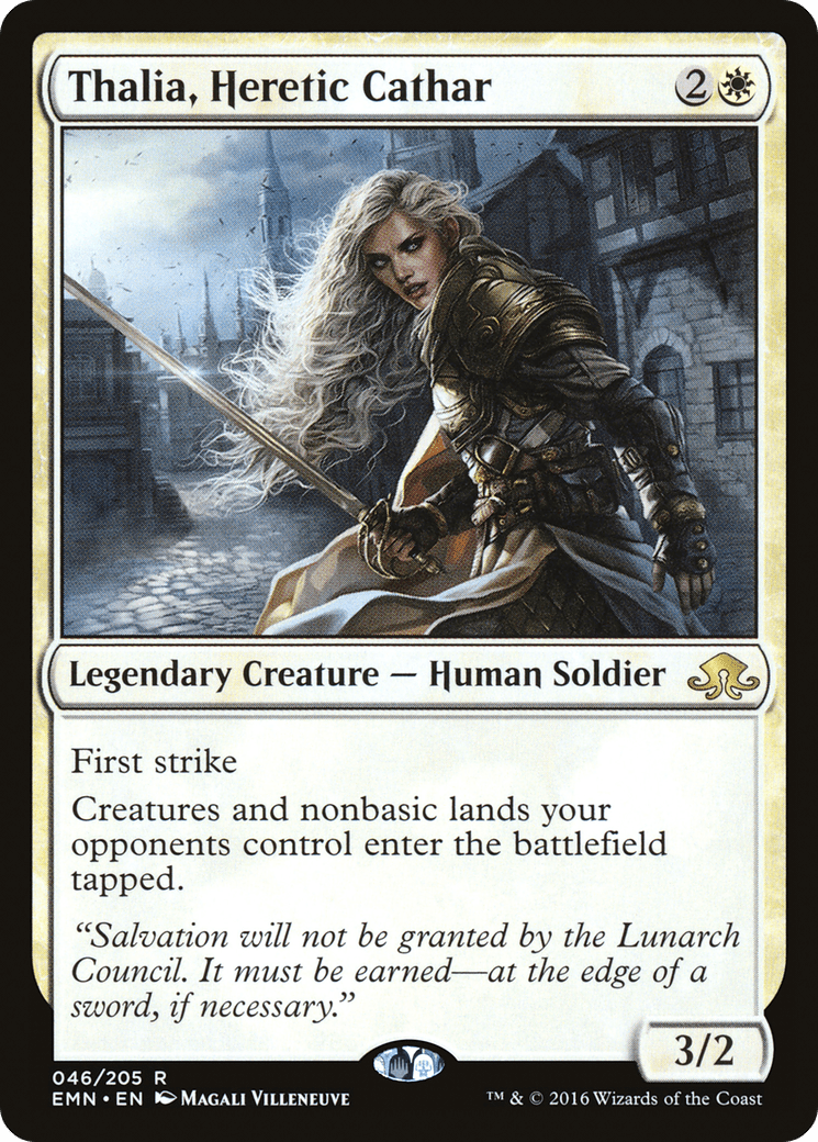 Thalia, Heretic Cathar [Eldritch Moon] Foil