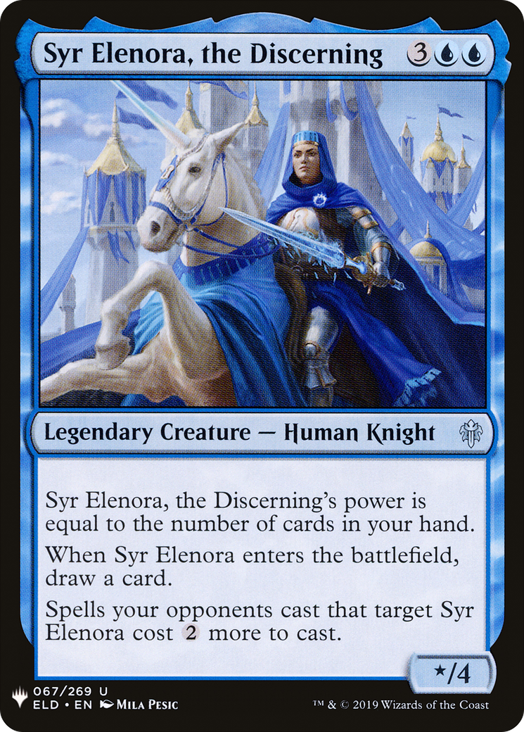 Syr Elenora, the Discerning |  (ELD-67) [The List]