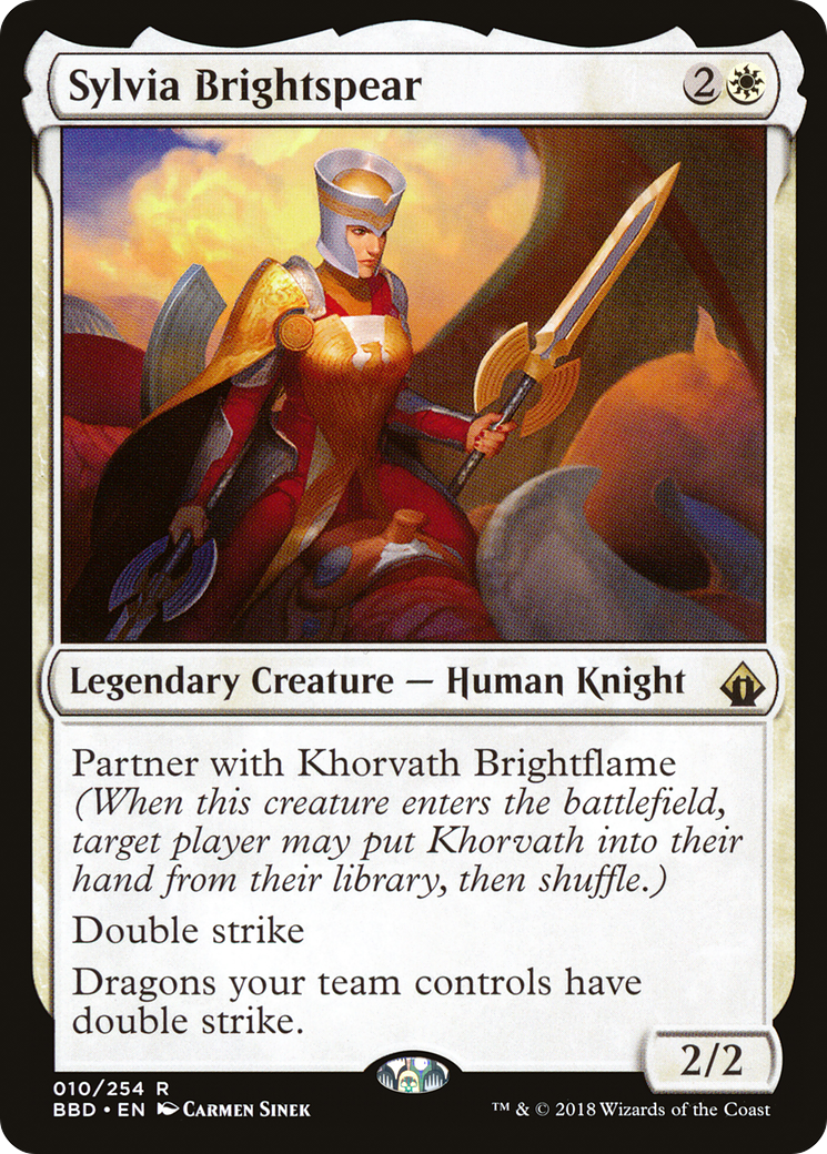 Sylvia Brightspear [Battlebond] Foil