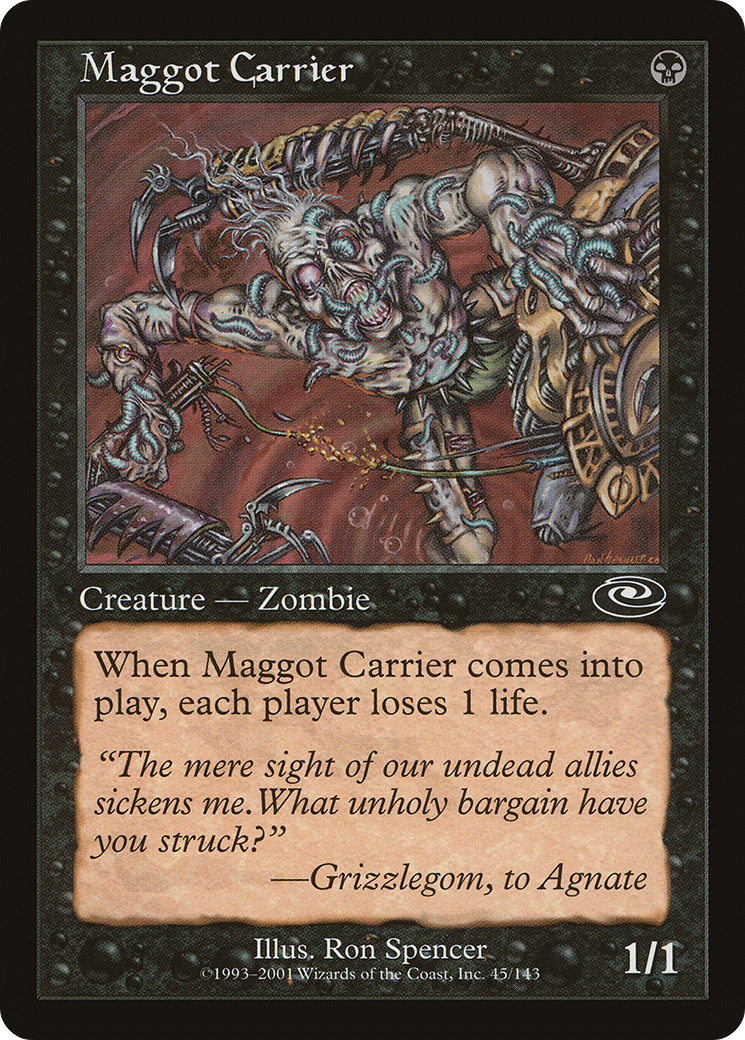 Maggot Carrier [Planeshift] Foil