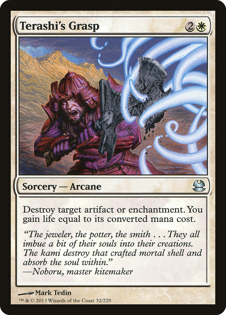 Terashi's Grasp [Modern Masters] Foil