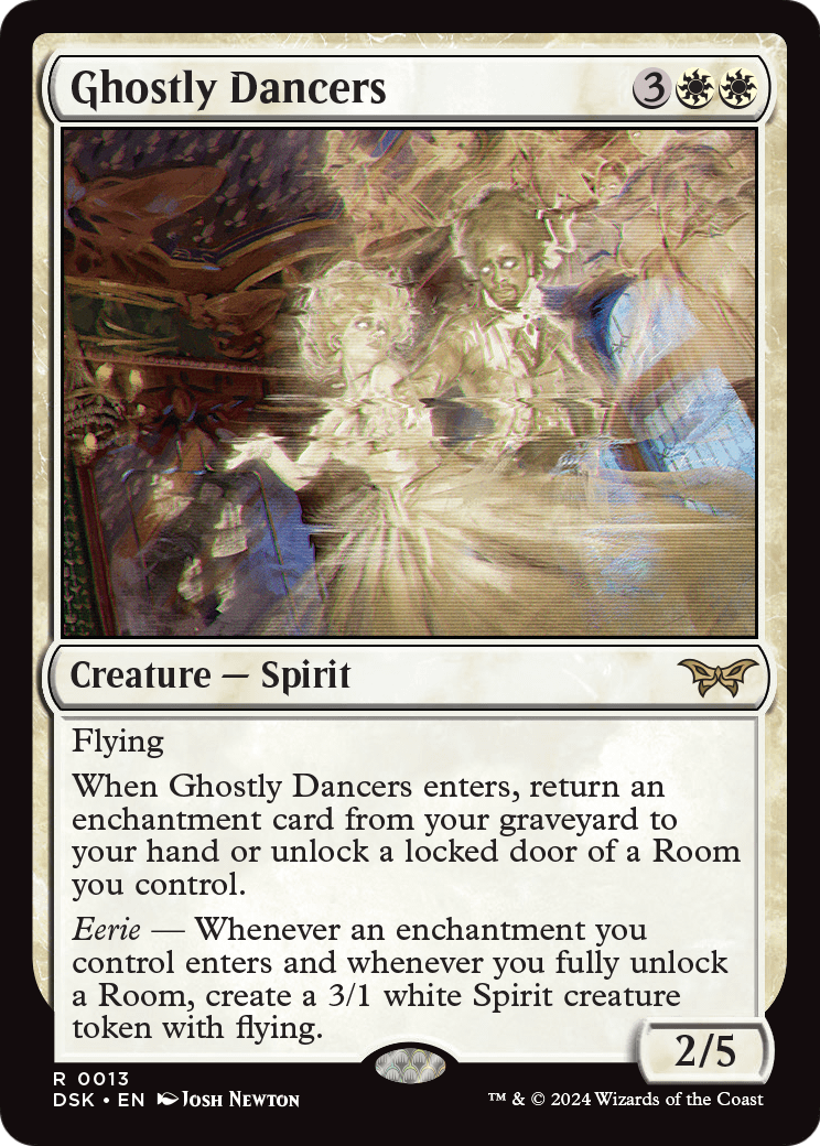 Ghostly Dancers [Duskmourn: House of Horror] Foil
