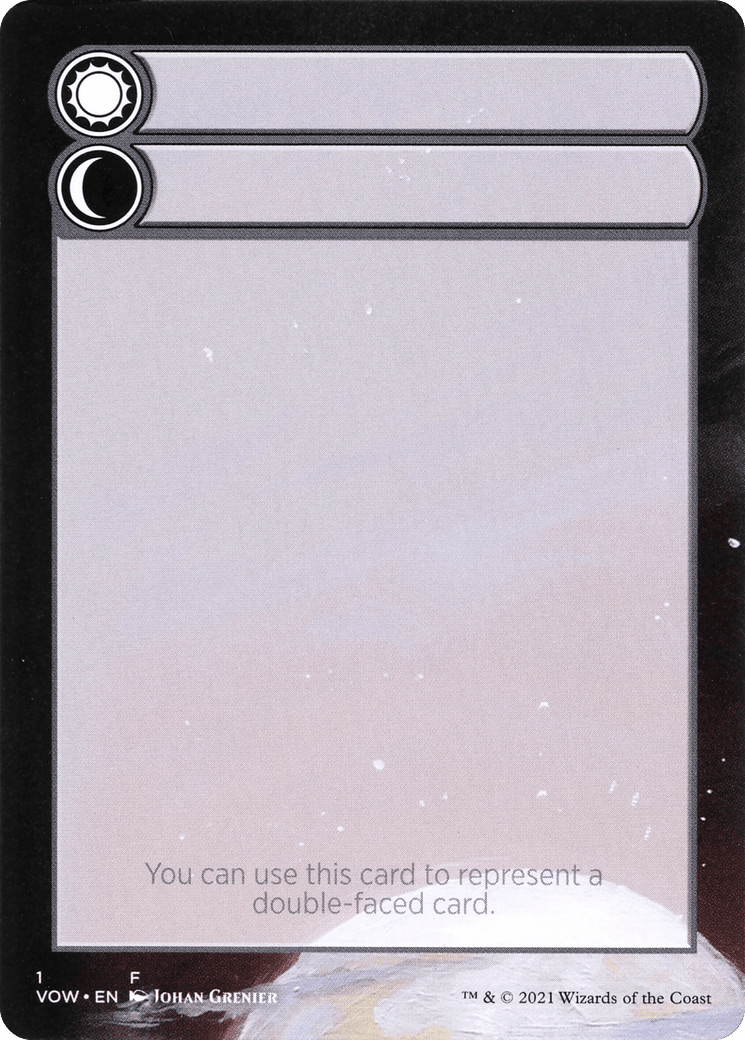 Double-Faced Substitute Card (SVOW-001) - Innistrad: Crimson Vow Substitute Cards (Borderless)