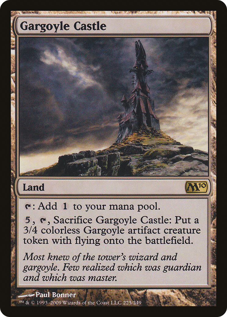 Gargoyle Castle [Magic 2010] Foil