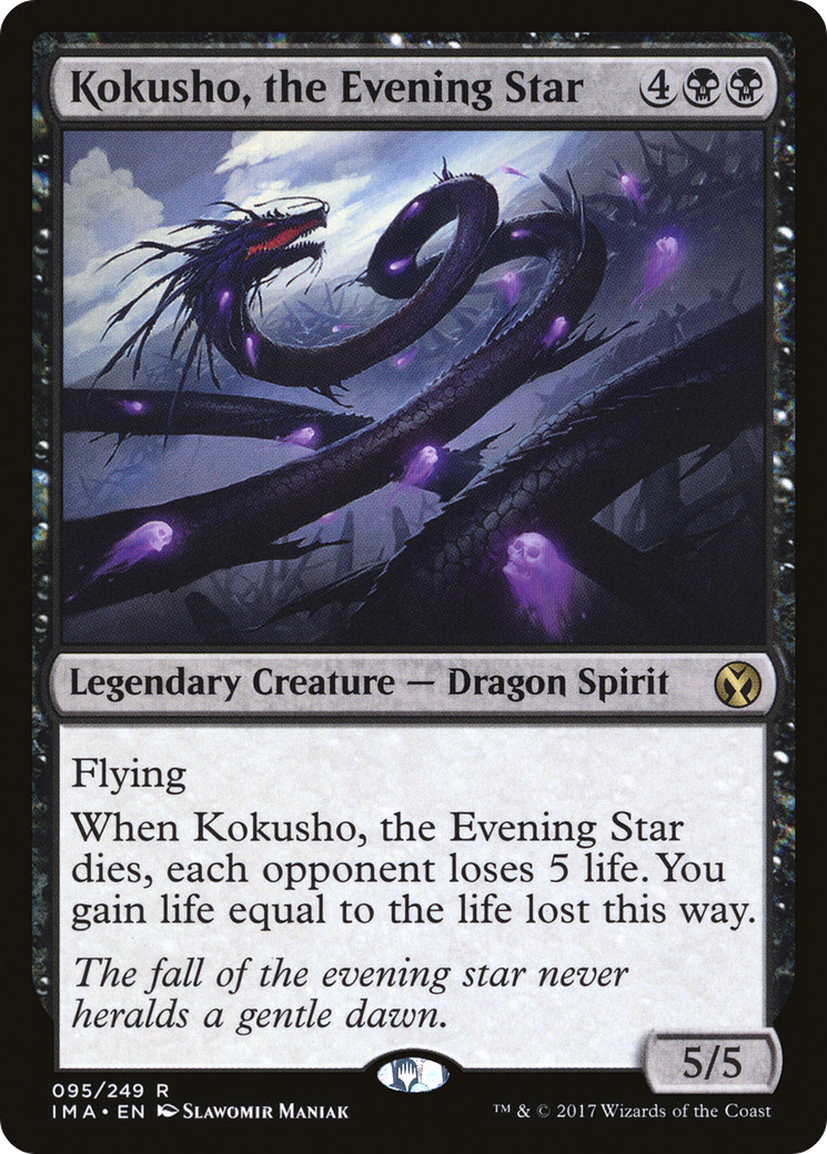 Kokusho, the Evening Star [Iconic Masters] Foil