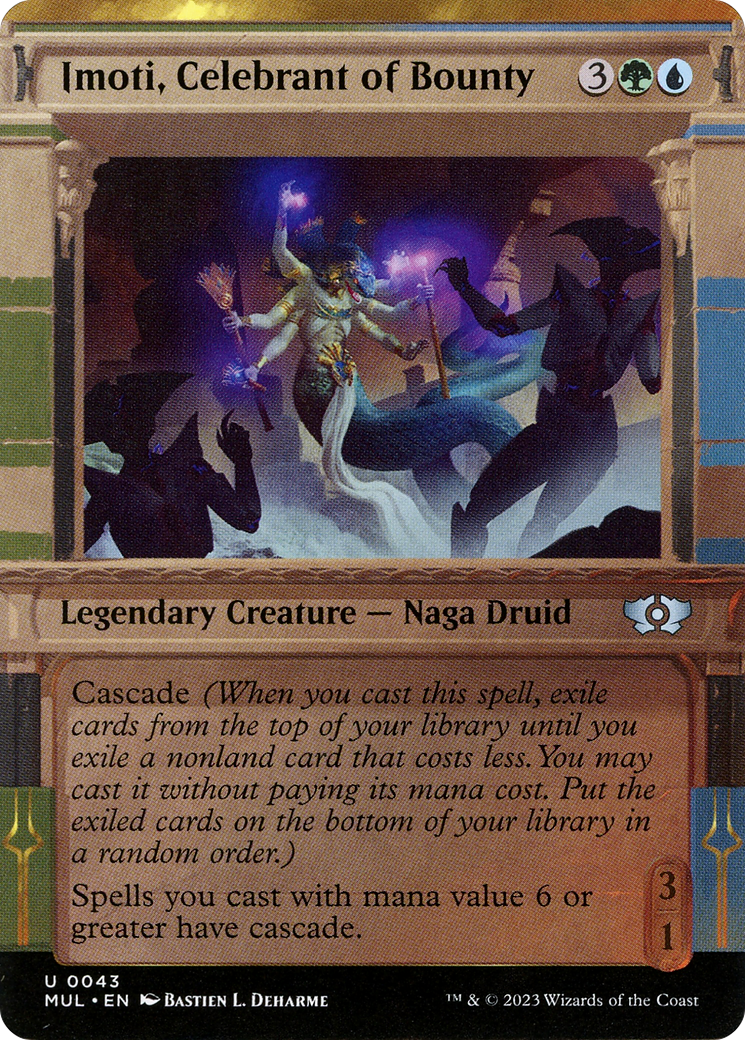 Imoti, Celebrant of Bounty [Multiverse Legends] Foil