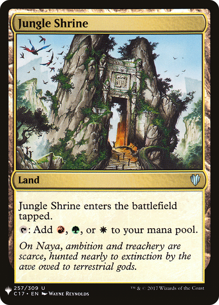 Jungle Shrine |  (C17-257) [The List]