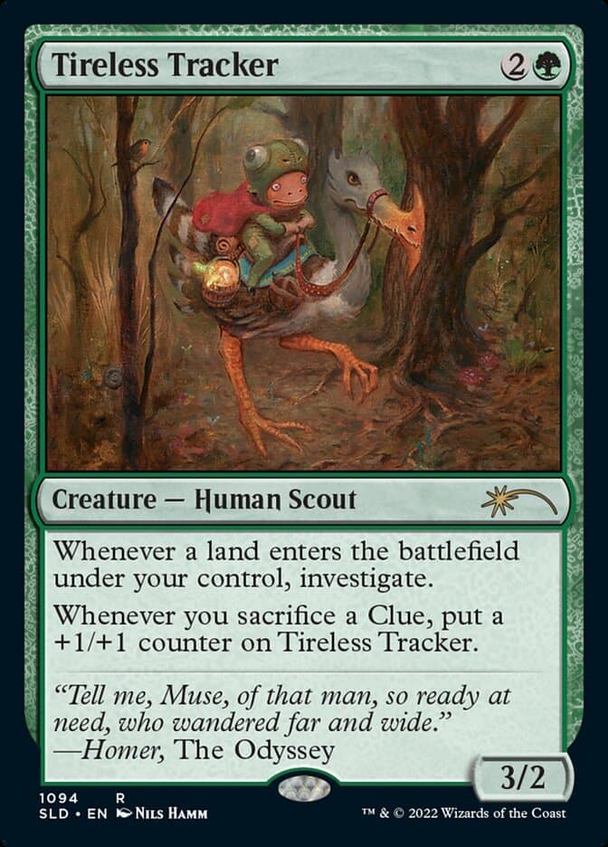 Tireless Tracker (1094) [Secret Lair Drop Series] Foil
