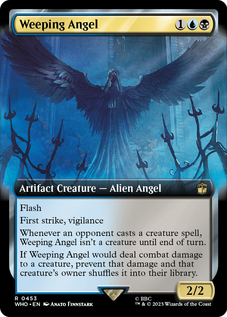 Weeping Angel (Extended Art) [Doctor Who] Foil