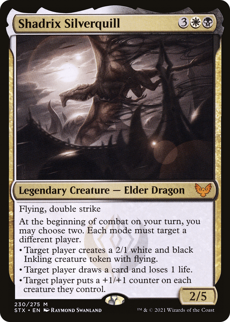 Shadrix Silverquill (STX-230) - Strixhaven: School of Mages Foil