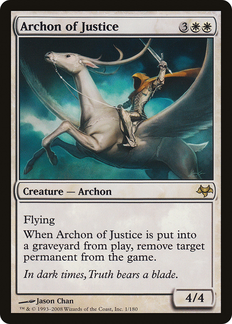 Archon of Justice [Eventide] Foil