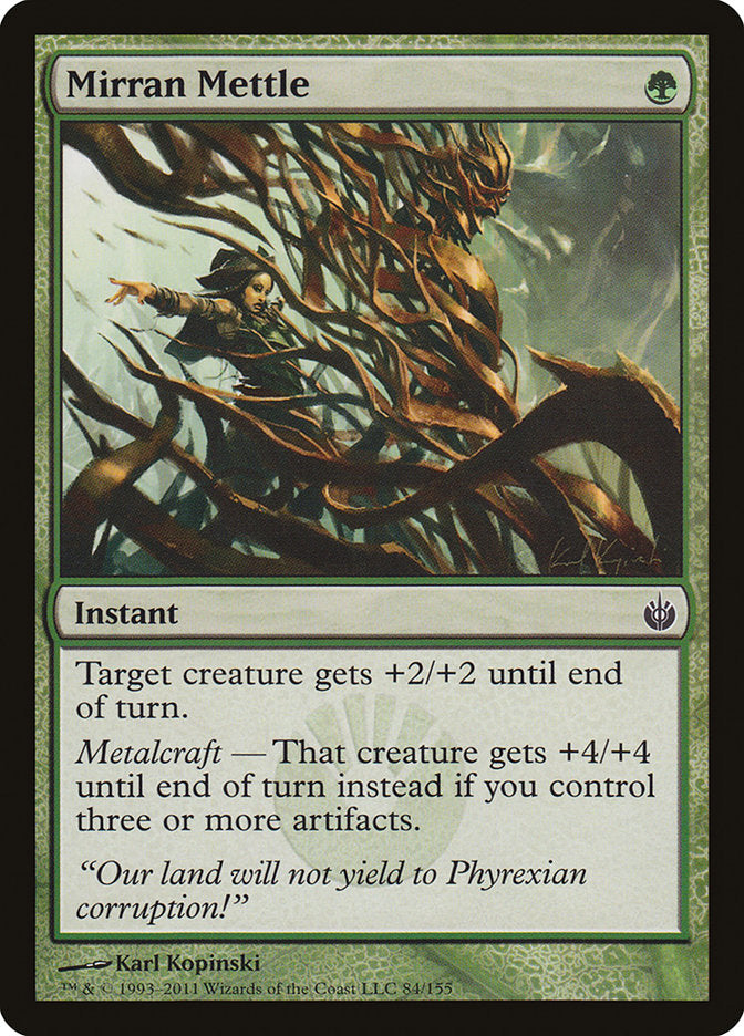 Mirran Mettle 84/155 (Mirrodin Besieged)  - Foil