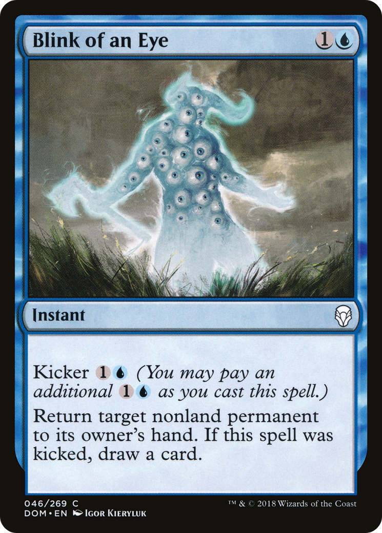 Blink of an Eye [Dominaria] Foil
