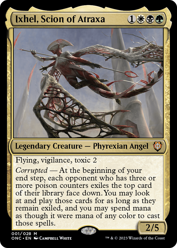 Ixhel, Scion of Atraxa [Phyrexia: All Will Be One Commander] Foil