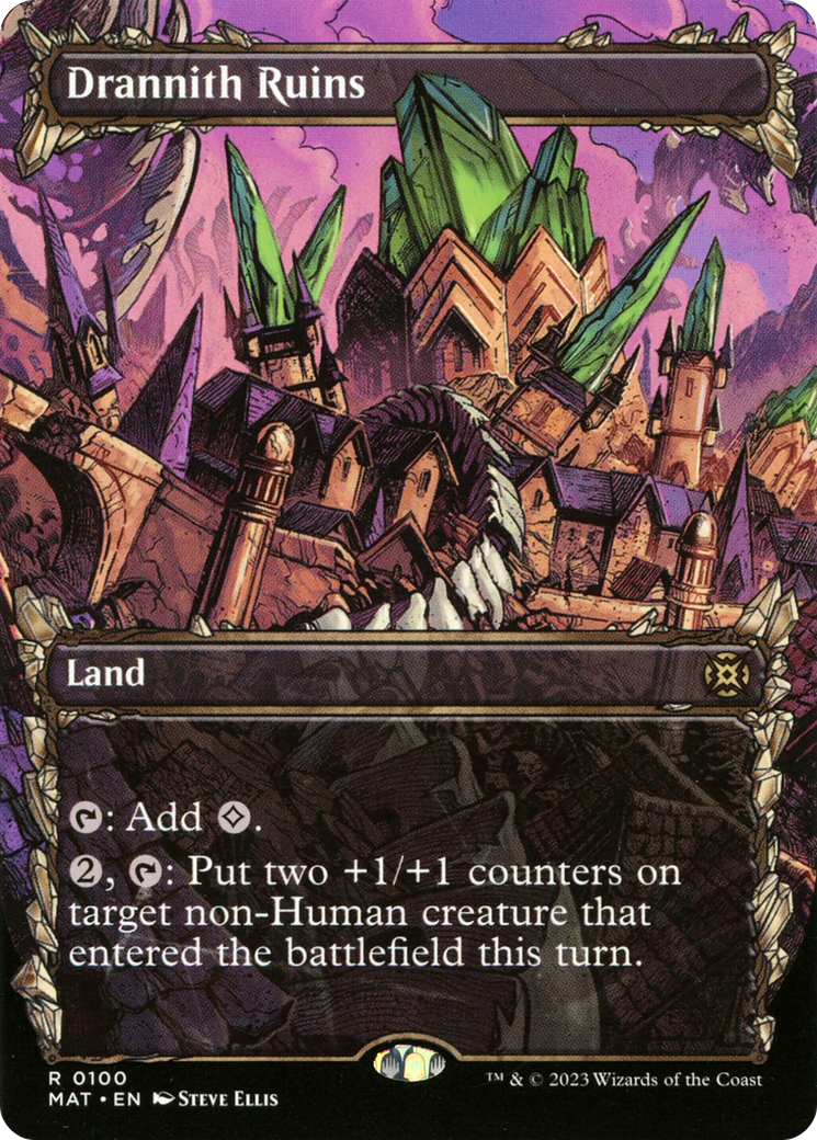Drannith Ruins (Showcase) [March of the Machine: The Aftermath] Foil