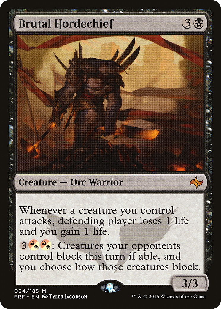 Brutal Hordechief [Fate Reforged] Foil