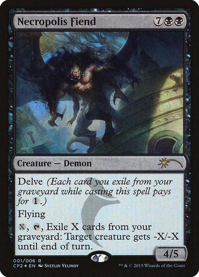Necropolis Fiend 1/6 (Unique and Miscellaneous Promos)  - Foil